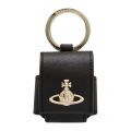 Womens Black Victoria Saffiano Airpod Case 86170 by Vivienne Westwood from Hurleys