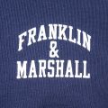 Mens Navy Hooded Zip Sweat Top 66156 by Franklin + Marshall from Hurleys