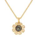 Womens Gold Sirou Crystal Daisy Lace Necklace 15967 by Ted Baker from Hurleys