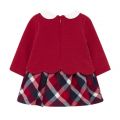 Baby Red Plaid Skirt Dress 96161 by Mayoral from Hurleys