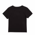 Girls Black Monogram Logo S/s T Shirt 79005 by Calvin Klein from Hurleys
