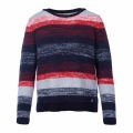 Lifestyle Womens Navy Rhossili Stripe Knitted Jumper 31262 by Barbour from Hurleys