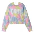 Girls Assorted Cloudy Cropped Hoodie 84842 by DKNY from Hurleys