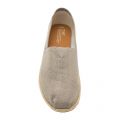 Mens Grey Linen Rope Sole Espadrilles 8617 by Toms from Hurleys