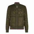 Tommy Hilfiger Mens Camo Green Reversible Quilted Jacket 75752 by Tommy Hilfiger from Hurleys