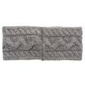 Womens Steel Heather Cable Knitted Headband 62387 by UGG from Hurleys