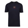 Mens Navy Small Chest Logo Custom Fit S/s T Shirt 48826 by Paul And Shark from Hurleys
