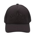 Athleisure Mens Black Cap-Sly Logo Cap 42726 by BOSS from Hurleys