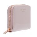 Womens Light Pink Omarion Patent Small Zip Around Purse 23119 by Ted Baker from Hurleys
