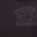 Anglomania Mens Black New Classic Arm & Cutlass S/s T Shirt 52576 by Vivienne Westwood from Hurleys