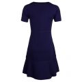 Womens Navy Knitted Skater Dress 19878 by Emporio Armani from Hurleys