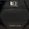 Womens Black Patent Panel Tote Bag 68083 by Versace Jeans from Hurleys