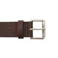 Mens Brown Leather Stitch Belt 28709 by PS Paul Smith from Hurleys