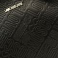 Womens Black Embossed Shopper Bag 72772 by Love Moschino from Hurleys