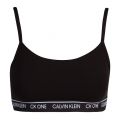 Womens Black CK One Unlined Bralette 83189 by Calvin Klein from Hurleys