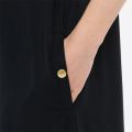 Womens Black Bathurst Dress 107538 by Barbour International from Hurleys