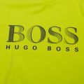 Mens Lime Big Logo Beach Regular Fit S/s T Shirt 74367 by BOSS from Hurleys