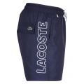 Mens Navy Large Croc Logo Swim Shorts 59302 by Lacoste from Hurleys