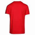 Mens Bright Red Big Logo Beach S/s T Shirt 37740 by BOSS from Hurleys