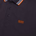 Athleisure Mens Dark Grey Paddy Regular Fit S/s Polo Shirt 73542 by BOSS from Hurleys