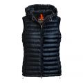Womens Ink Blue Hope Hood Gilet 103872 by Parajumpers from Hurleys
