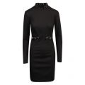 Womens Black Buckle Waist Bodycon Dress 49069 by Versace Jeans Couture from Hurleys