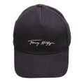 Womens Black Lux Feminine Cap 100963 by Tommy Hilfiger from Hurleys