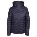 Womens Navy Isobath Hooded Quilted Jacket 38692 by Barbour from Hurleys