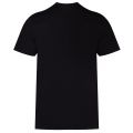 Mens Jet Black Logo Print S/s T Shirt 82106 by MA.STRUM from Hurleys