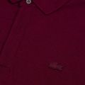 Lacoste Mens Burgundy Paris Regular Fit S/s Polo Shirt