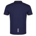 Mens Navy Melange Training Core Identity S/s Polo Shirt 20357 by EA7 from Hurleys