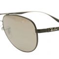 Black/Mirror Polarized RB8313 Carbon Fibre Sunglasses 9719 by Ray-Ban from Hurleys