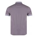 Athleisure Mens Dark Grey Paul Tipped Slim Fit S/s Polo Shirt 28123 by BOSS from Hurleys