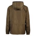 Mens Green Nylon Zip Through Hooded Jacket 57594 by Pretty Green from Hurleys