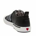 Womens Black Logo Tape Trainers 75159 by Love Moschino from Hurleys