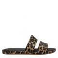 Womens Leopard Print Colour Pop Slides 58846 by Melissa from Hurleys