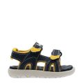 Toddler Navy/Yellow Perkins Row 2-Strap Sandals (21-30) 108561 by Timberland from Hurleys