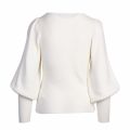 Womens Classic Cream Joss Knits Puff Sleeve Jumper 77705 by French Connection from Hurleys