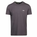 Athleisure Mens Anthracite Tee Small Logo S/s T Shirt 36881 by BOSS from Hurleys