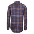 Mens Inky Blue Check Tailored Fit L/s Shirt 48609 by PS Paul Smith from Hurleys