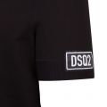 Mens Black Oh Canada Patch S/s T Shirt 89068 by Dsquared2 from Hurleys