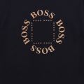 Boys Navy Triple Gold S/s T Shirt 83907 by BOSS from Hurleys