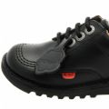 Junior Black Kick Lo Shoes (12.5-2.5) 66295 by Kickers from Hurleys