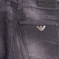 Boys Dark Grey J06 Slim Fit Jeans 48131 by Emporio Armani from Hurleys