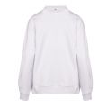 Casual Womens White Tacrush Logo Sweat Top 42620 by BOSS from Hurleys