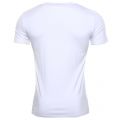 Mens White Silver Label Sport Crew S/s Tee Shirt 37410 by Antony Morato from Hurleys