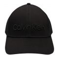 Womens Black Large Embroidery Logo Cap 76917 by Calvin Klein from Hurleys