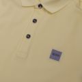 Casual Mens Pale Yellow Passenger Slim Fit S/s Polo Shirt 57004 by BOSS from Hurleys