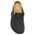 Mens Anthracite Boston Wool Slippers 95760 by Birkenstock from Hurleys