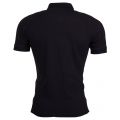 Mens Black Peace S/s Polo Shirt 15620 by Love Moschino from Hurleys